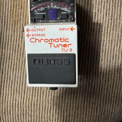 Boss TU-2 Chromatic Tuner (Dark Gray Label) 1998 - 2009 - White image 1