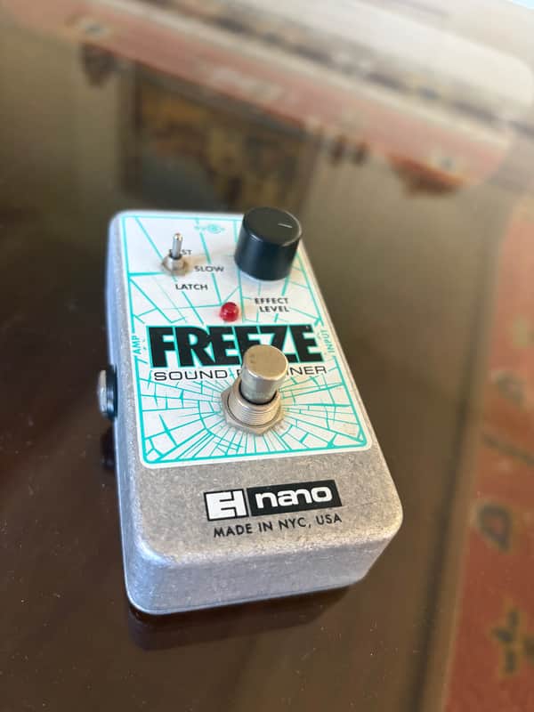 Electro-Harmonix Freeze Nano Sound Retainer Sustain Pedal 2010 - Present - Blue / Gray