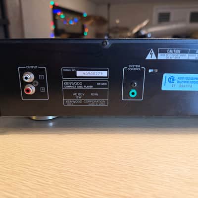 Kenwood DP-3010 Compact Disc Player Single Black Player With Remote New Belts🎶 image 13