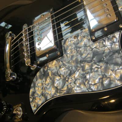 Epiphone ( by Gibson ) SG - Made in Korea - Customized - 1998 - Black image 3