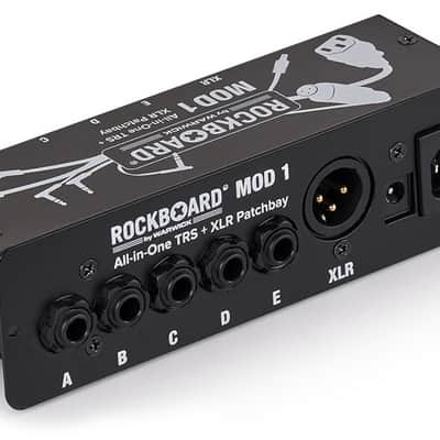 ROCKBOARD MOD 1 V2 All-in-One TRS / XLR IEC & Barrel Patchbay image 2