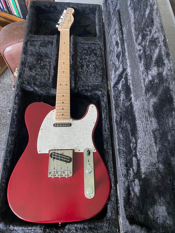 Fender Highway One w/ Joe Barden HBL Pickups Telecaster 2008 - Red Bild 1