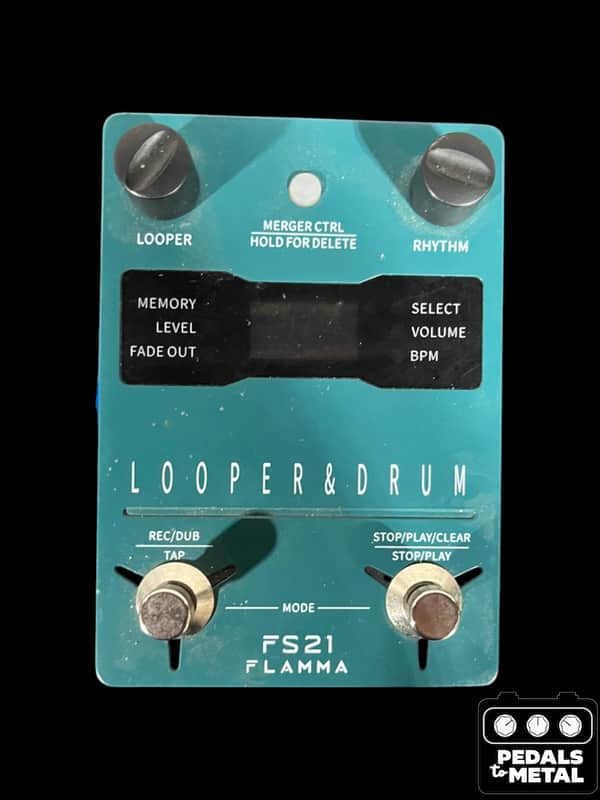 Flamma FS21 Looper & Drum 2021 - Present - Teal - X17771 image 1