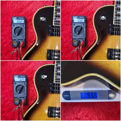 Rare - Aria Pro II LC-1000 1977 - Tobacco Brown Sunburst Lacquer Finish - Les Paul Custom - Original DiMarzio Super II DP104 Humbuckers - Ebony Fretboard & Mother Of Pearl Inlays - Made In Japan - MIJ image 24