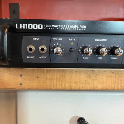 Hartke LH1000 1000-Watt Bass Amp Head 2008 - Present - Black image 3