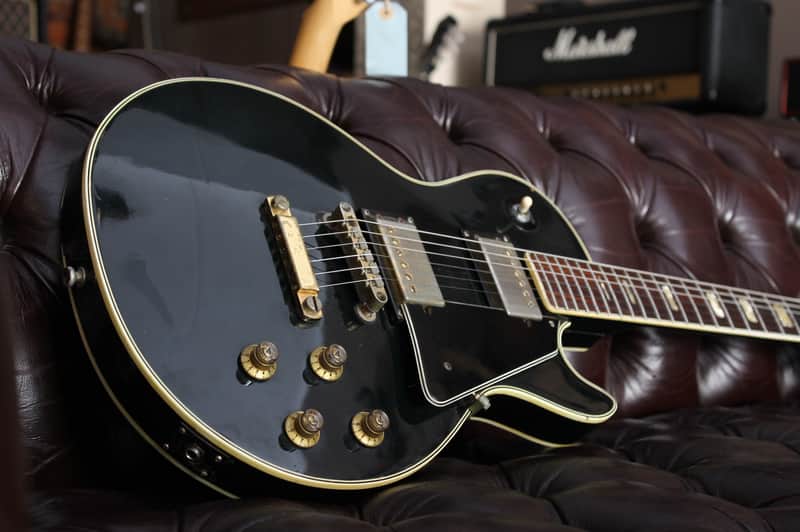 Jedson Les Paul custom copy made in Japan 1970s - Black | Reverb