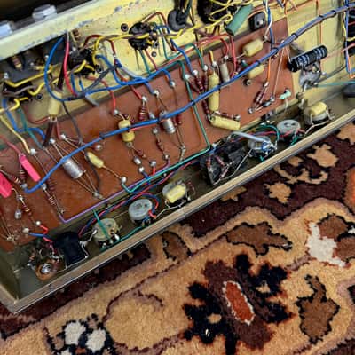 Vintage 1960s Selmer Treble N Bass 50 MKIII MK3 Valve Guitar Amplifier Head Bild 24