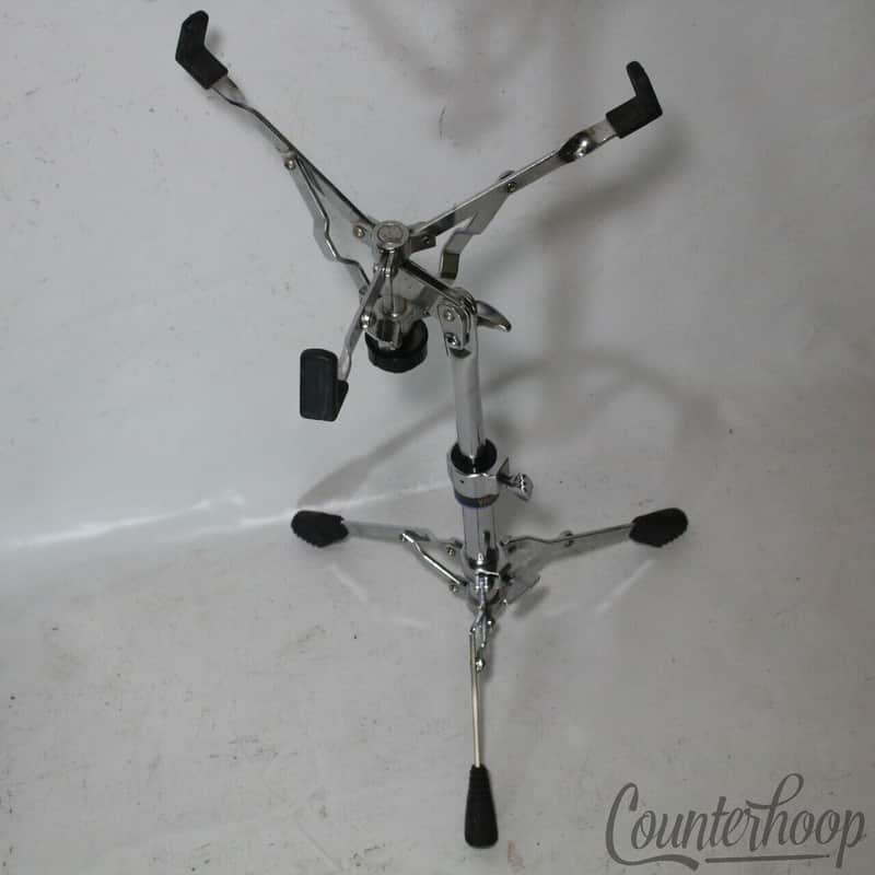 *Yamaha Snare Drum Stand Adjustable Side-Basket Single-Braced Tripod Chrome* image 1