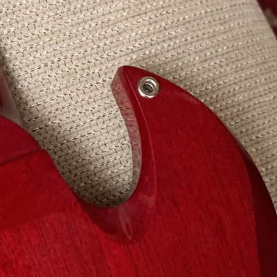 MotorAve Guitars LeMans Custom Transparent Cherry 2021 w/ Mono Case image 13