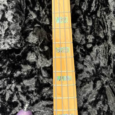 Fender Limited Edition Adam Clayton Precision Bass 2017 - Purple Sparkle image 14