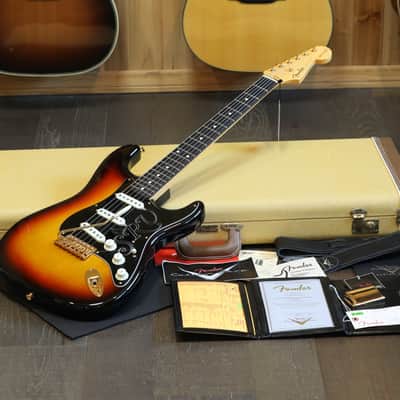 Minty! 2019 Fender Custom Shop SRV Signature Stratocaster Electric Guitar Sunburst NOS + COA OHSC
