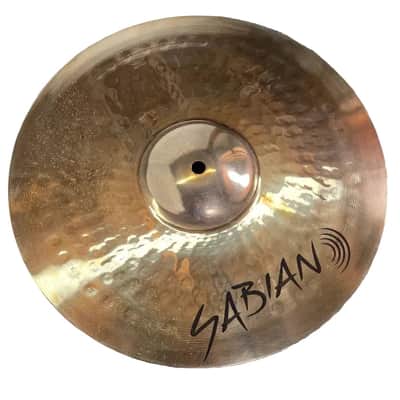 Used Sabian AAX Brilliant Medium Hi Hat Cymbals 14" - Very Good image 3