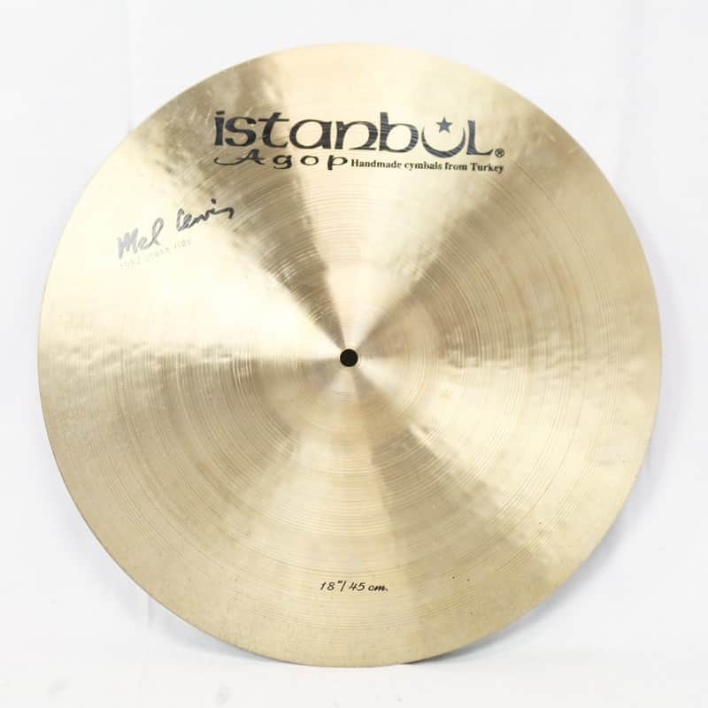 Istanbul Agop 18" 1982 Mel Lewis Crash Ride Cymbal ML18 image 1