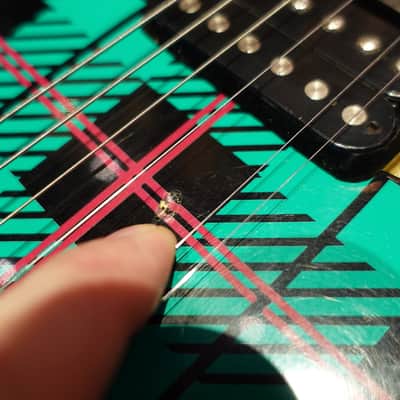 Yamaha RGX820R Blues Saraceno 1993 - Watermelon Plaid image 8