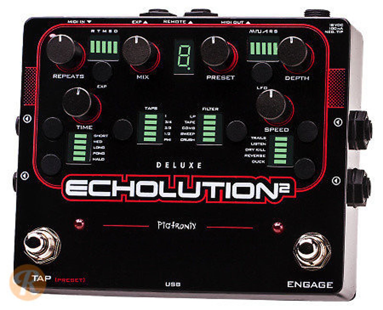 PIGTRONIX Echolution  2 Deluxe ピグトロニクス Pigtronix Echolution 2 Deluxe | Reverb
