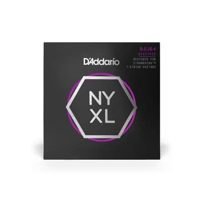 D'Addario NYXL Nickel Wound 7-String Electric Guitar Strings | Strandberg Custom Light | 9.5-64 image 4