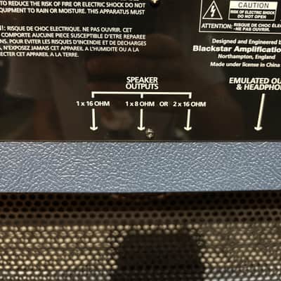 Blackstar Studio 10 EL34 10-Watt 1x12" Guitar Combo 2022 - Royal Blue image 9