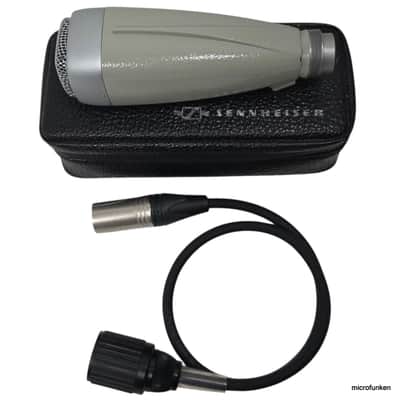 Sennheiser MD21-2 60's Vintage Dynamic Microphone. Case. Adapter Cable XLR. MD21 image 3
