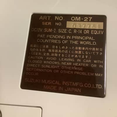 Suzuki OM-27 Omnichord 80s image 2