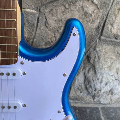 Vision Stratocaster ST5 Electric Guitar Starter Kit - Electric Blue - NEW image 4