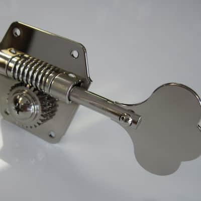 Fender Vintage Nickel Reverse Bass Tuners set of 4  0078834049 image 3