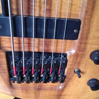 MF / Jacques Simoneau custom bass 6 strings fretless image 3