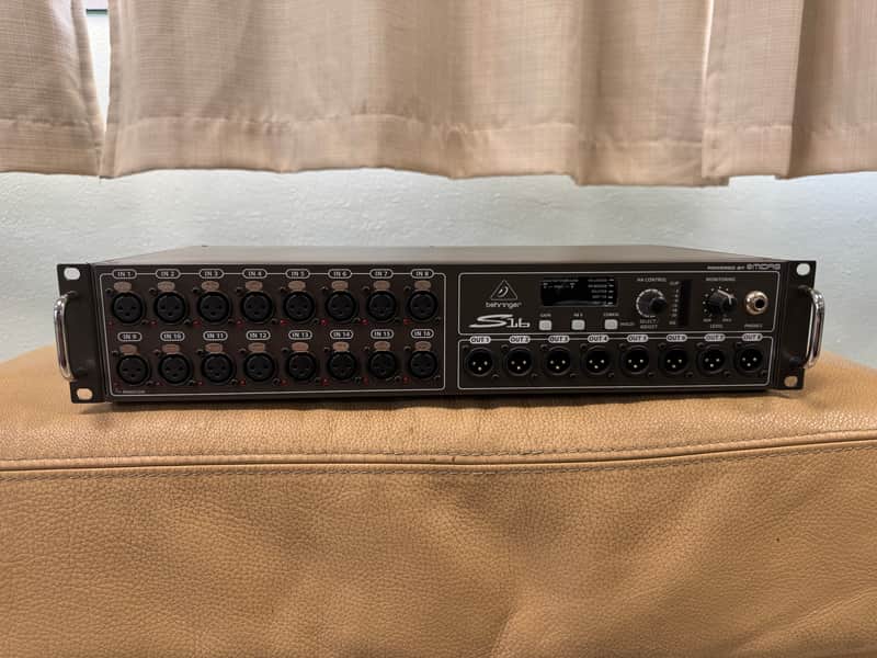 Behringer S16 Digital Snake IO Box 16-Input 8-Output