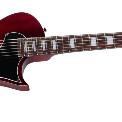 ESP LTD EC-201FT Electric Guitar See Thru Black Cherry B-STOCK EC201FT EC 201 FT image 3