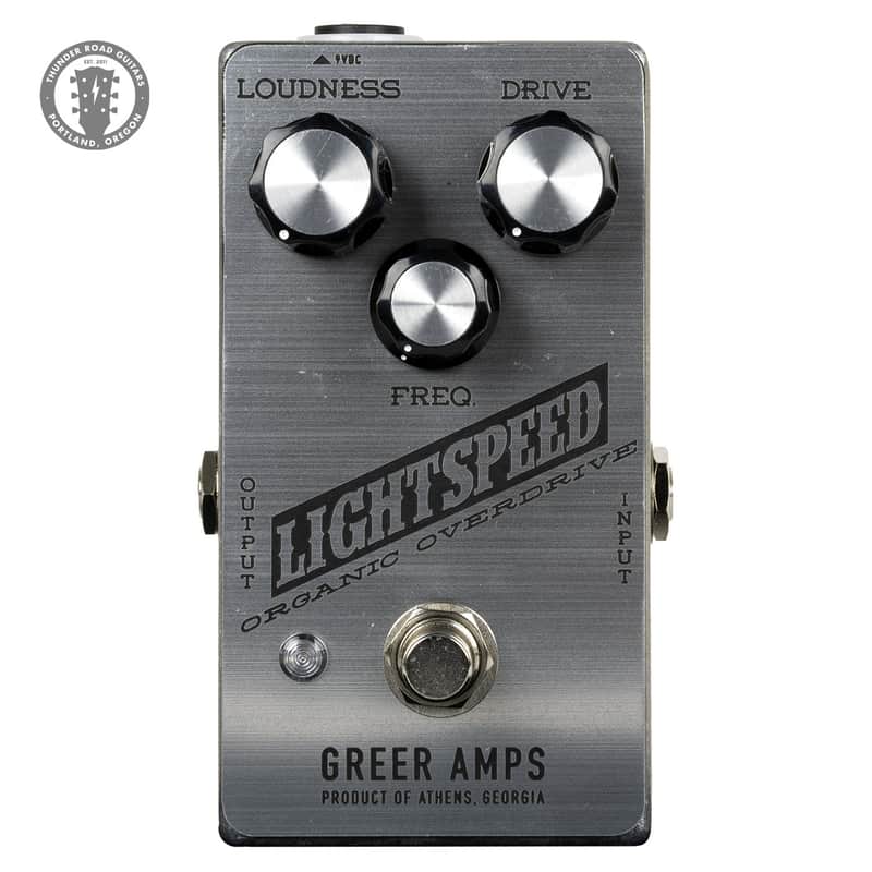 New Greer Amps Lightspeed Organic Overdrive Moonshot image 1