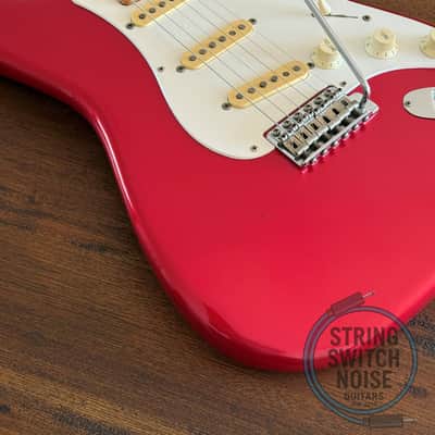 Fender Stratocaster, RARE, Dakota Red Metallic, 1990, ST-500VM , MIJ image 15