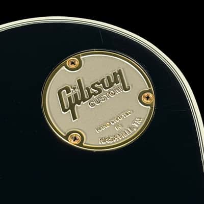 2025 Gibson Les Paul Custom Chambered Custom Shop Murphy Lab Ultra Light Aged ~ Ebony image 9