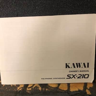Kawai SX-210 Synthesizer with Original Case 1983 STUNNINGLY BEAUTIFUL! image 2