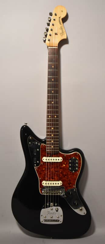 1963 Fender Jaguar Black Refin L-Series Pre-CBS w/HSC