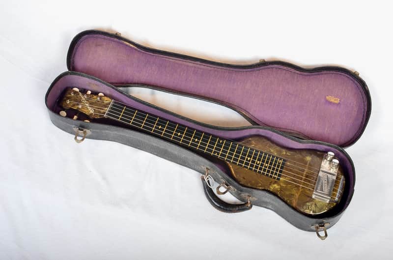 Bronson Singing Electric 1940's? - Brown Mother Of Pearl image 1