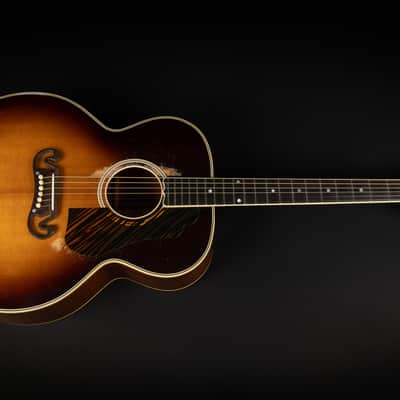 2025 Gibson Custom Shop 1939 SJ-100 Heavy Aged - Faded Vintage Sunburst | USA Murphy Lab Historic SJ-200 Jumbo Acoustic Guitar Torrefied Adirondack Red Spruce | CoA OHSC image 3