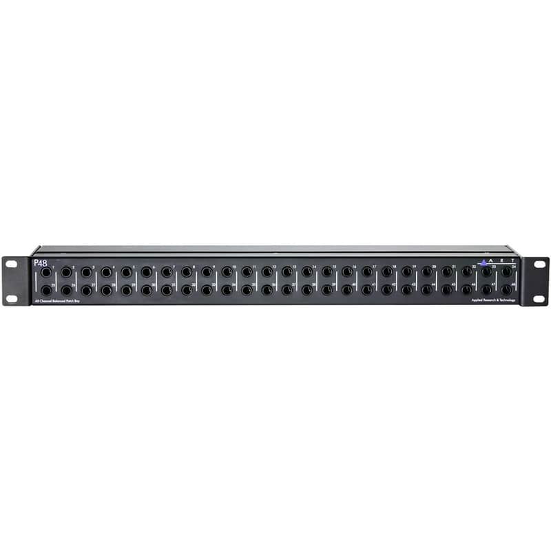 ART P48 Rackmount 48-Point Balanced TRS Patchbay image 2