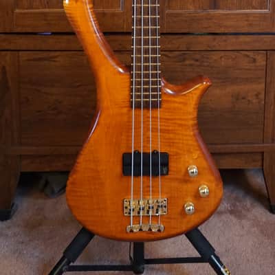 1996 Warwick Fortress Masterman 4-String Bass image 1