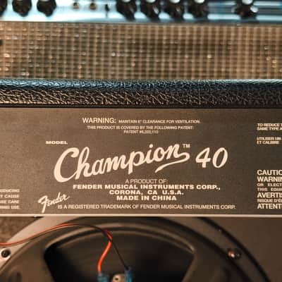 Fender Champion 50 XL 2-Channel 50-Watt 1x12" Solid State Guitar Combo 2013 - 2024 - Black image 10