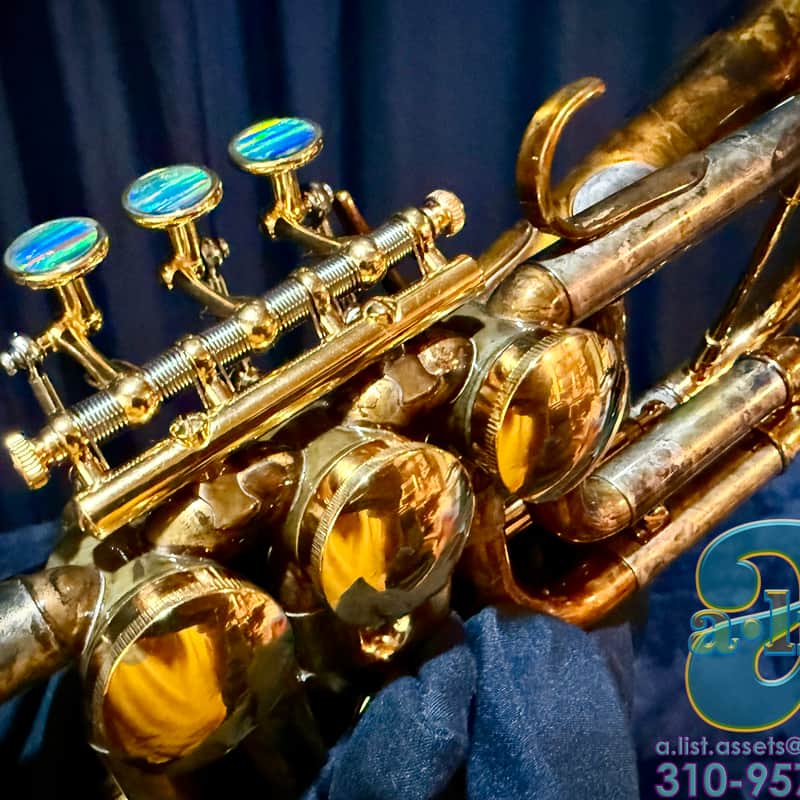 2020 SCHAGERL Gansch Horn Vintage Distressed Gloss W/ 24K Gold