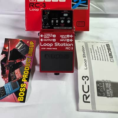 Boss RC-3 Loop Station 2011 - Present - Red