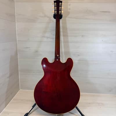 Gibson Vintage 1967 ES-330TD Hollowbody Electric Guitar Cherry w/ Vintage Chipboard Case image 12