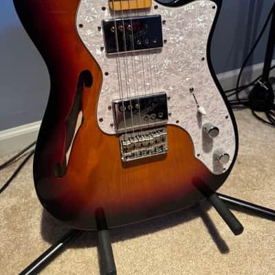 Fender 2012 American Vintage FSR '72 Telecaster Thinline Sunburst image 1