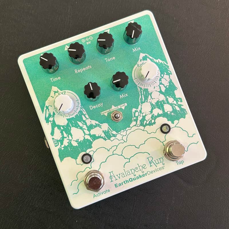 EarthQuaker Devices Avalanche Run Stereo Reverb & Delay with Tap Tempo V2 2018 - Present - Various image 1