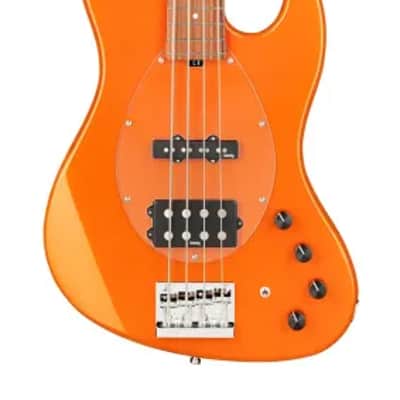 Sadowsky MetroExpress 21-Fret Vintage M/J Bass, Morado Fingerboard, 4-String - Solid Candy Apple Orange Metallic High Polish image 2