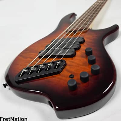 Dingwall Combustion C3 5-String Vintage Burst w/ Pau Ferro Fingerboard 9.38lbs 19474B B-Stock image 6