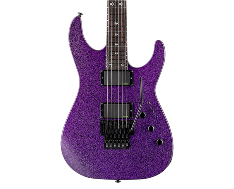 ESP LTD KH-602 Kirk Hammett Signature Guitar - Purple Sparkle - B-Stock image 1