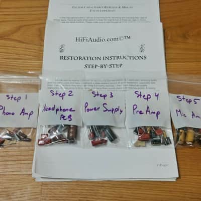 Marantz SC-9 restoration kit filter capacitor repair rebuild fix image 2
