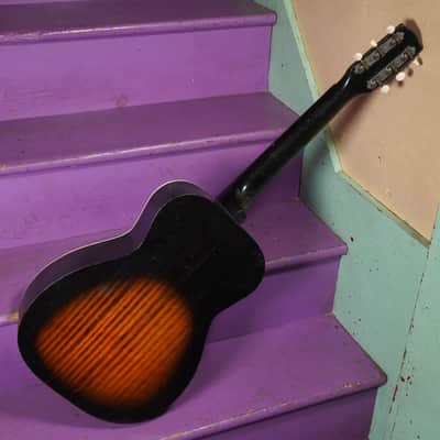 1960s Harmony Stella H929 Parlor Guitar (VIDEO! Fresh Work, Ready) image 9