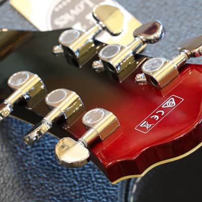 2015 Ibanez Artcore AF75-TRS-12-06 Hollowbody Electric Guitar Trans Red Sunburst + Hard Case image 19