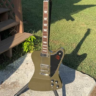 Epiphone Limited Run Firebird 2020 - Olive Drab Green image 1